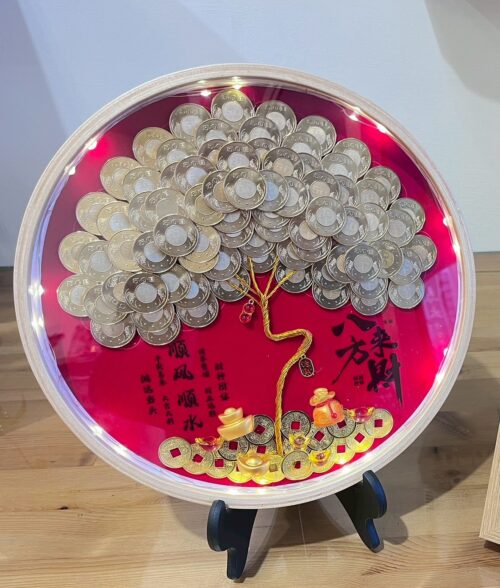 大圓金幣發財樹