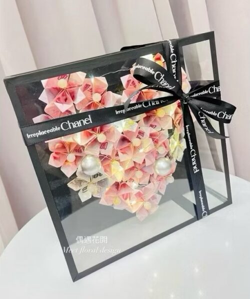 方型小愛心花盒