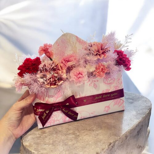 最愛媽媽有錢康乃馨信封