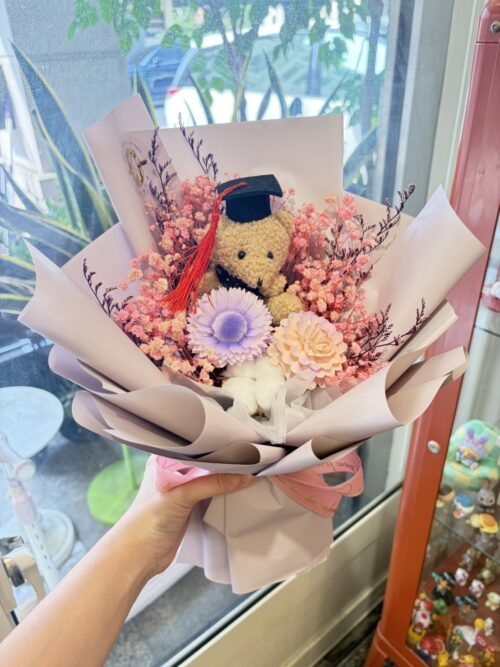 向日葵乾燥花束