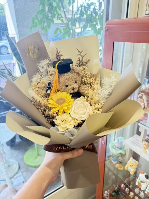向日葵乾燥花束